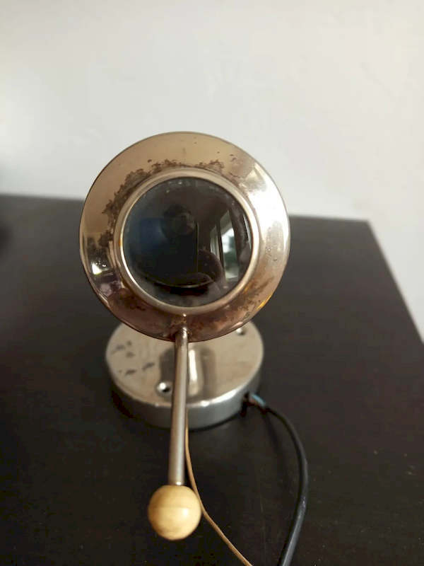 Luminaire applique spot vintage orientable Jacques Biny Zodiac