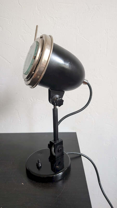 Lampe de Laboratoire Années 60 – Somptueuse Pièce Industrielle à Diaphragme Iris – Image 6