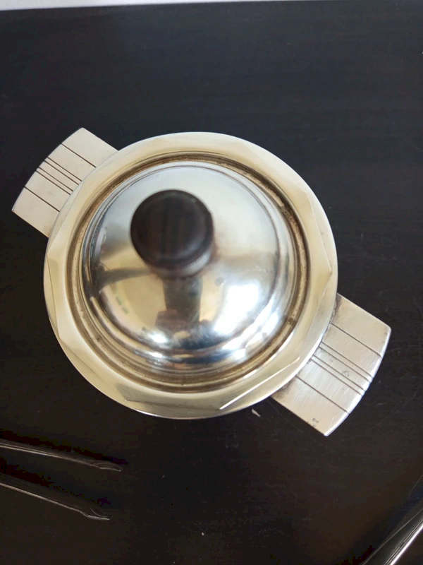 Decoration table chic avec sucrier Art Deco moderniste 1930