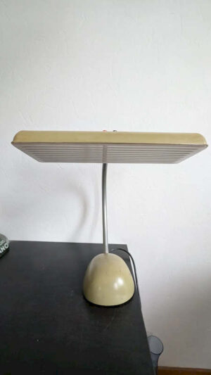 lampe vintage articulée col de cygne style industriel 1960