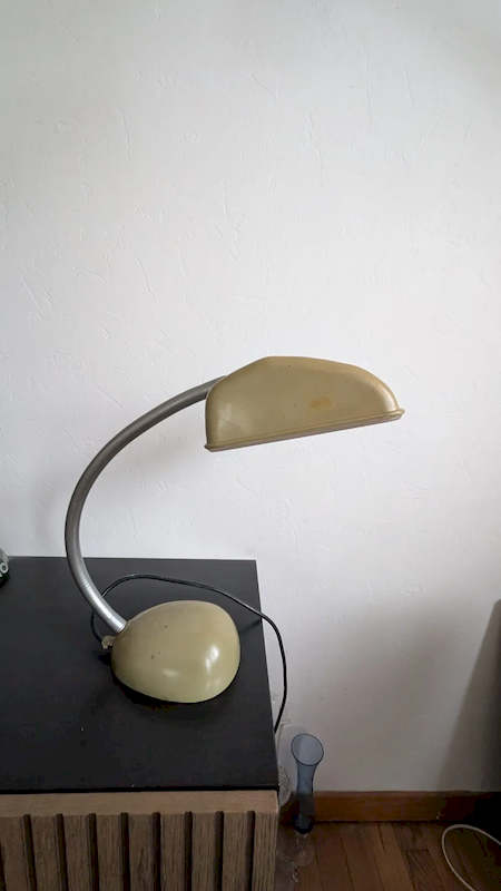Lampe de Bureau Vintage MF 208 – Design Incontournable Moderniste Allemand 1960 – Image 5