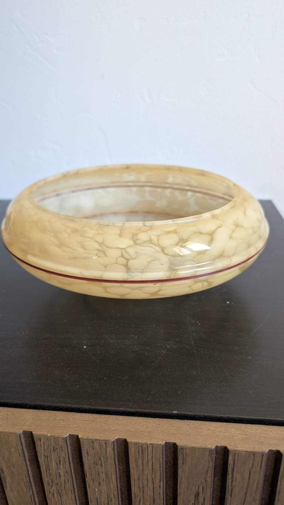 Abat-jours rétro en verre moucheté style Clichy pour lampes baladeuses