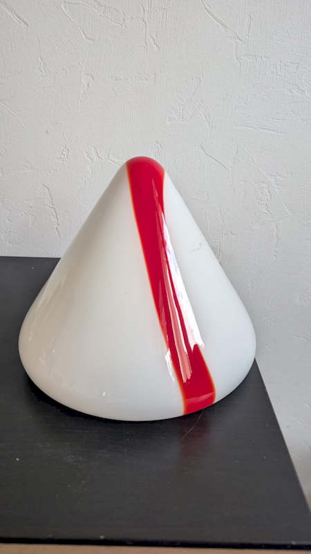 Paire d'Abat-jours en verre de Murano "Mico" – Renato Toso pour Leucos – Design Hypnotique – Image 4