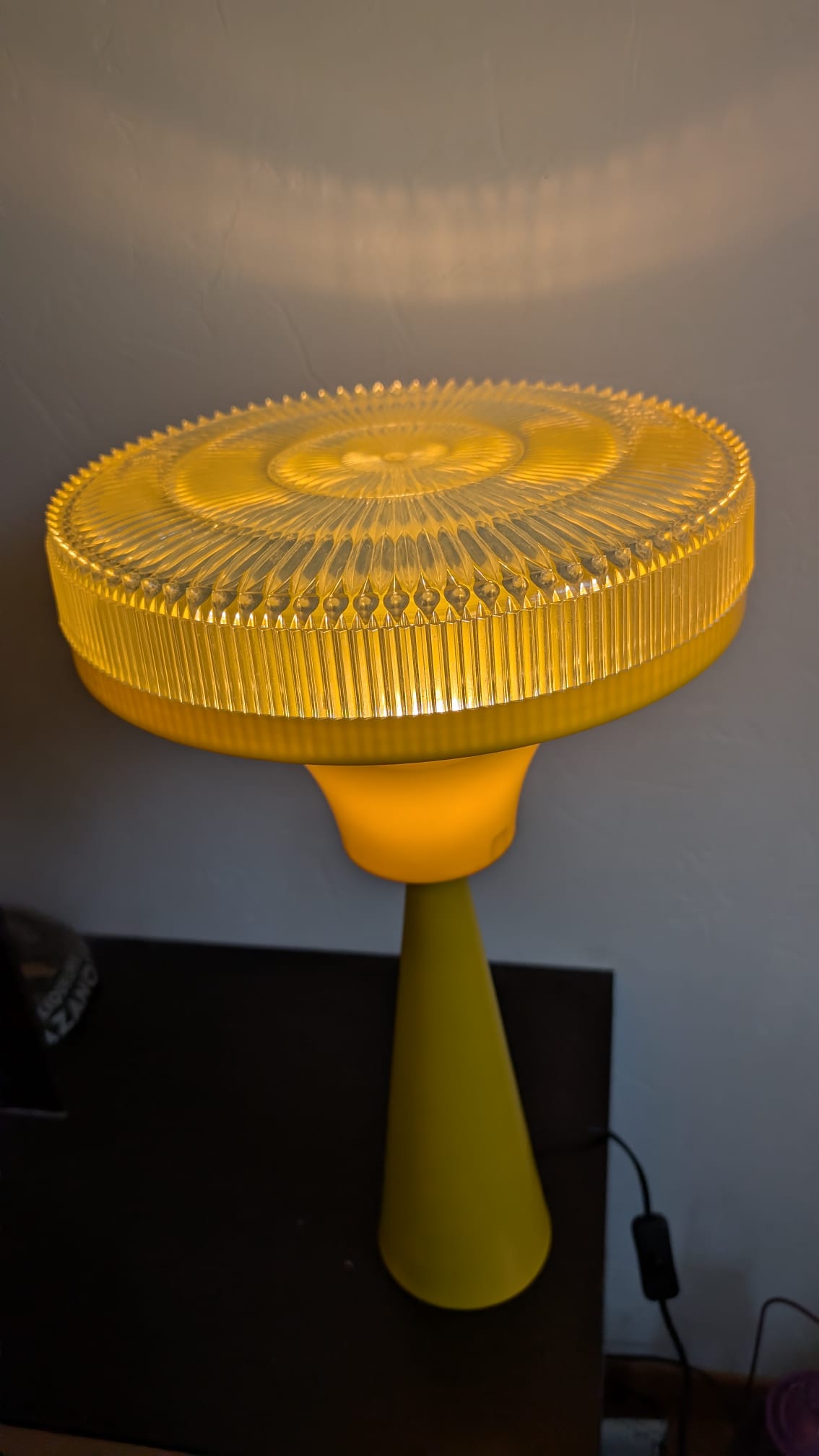étail abat-jour lampe upcyclée